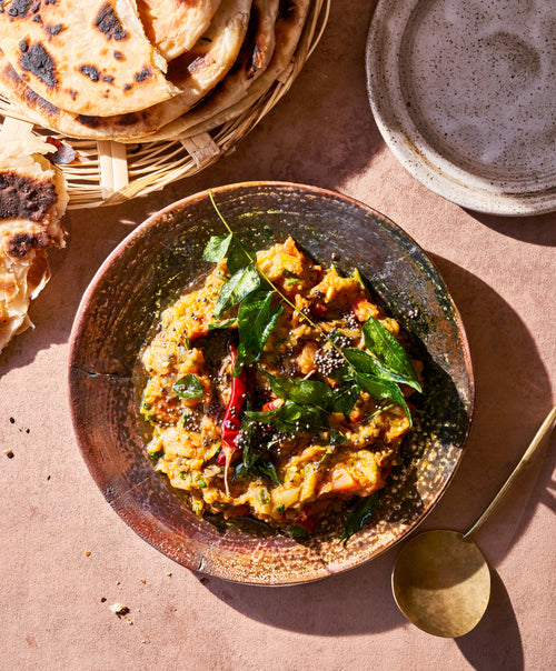 Archana's Eggplant Roti Pachchadi