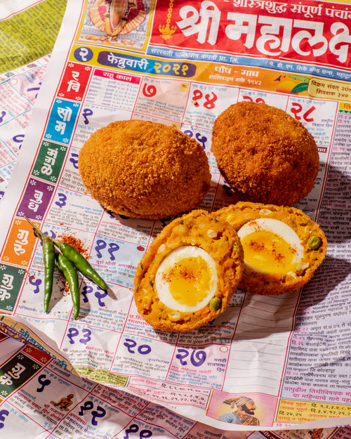 Asha's Aloo Tikki Scotch Eggs