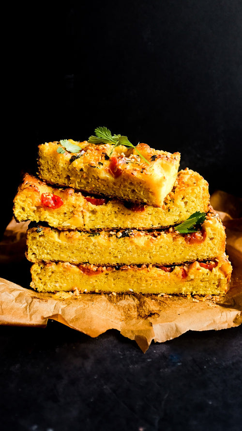 Keya's Dal Focaccia