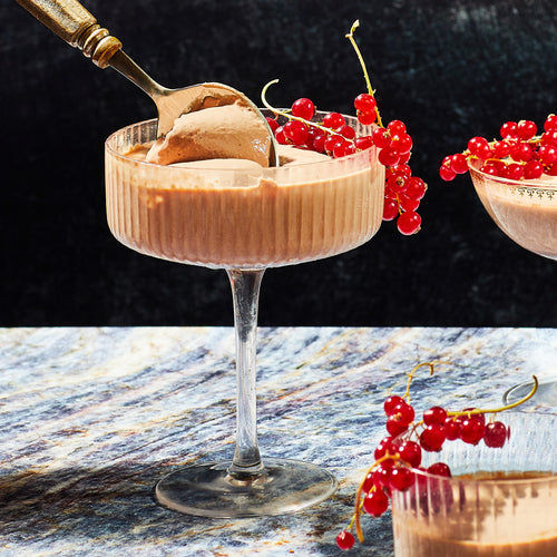 Asha's Creamy Chocolate Panna Cotta