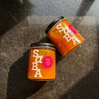 Saba's Apricot Chilli Saffron Jam